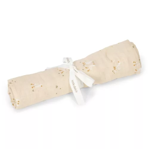 Little Dutch muszlin textilpelenka 120x120 - Little Goose