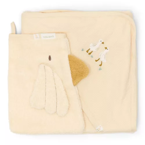 Little Dutch babatextil ajándékdoboz - Little Goose