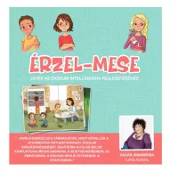 Djeco Érzel-mese érzelmi intelligencia fejlesztő játék doboza Kádár Annamária ajánlásával