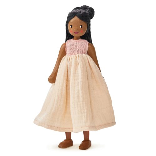 Tender Leaf Toys 25 cm-es fa játékbaba - Lola