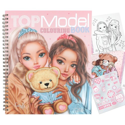 TOPModel Kifestőkönyv Team Teddy
