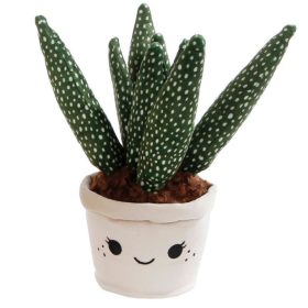 WeBloom plüss virág - Mosolygós Aloe vera - 27 cm