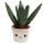 WeBloom plüss virág - Mosolygós Aloe vera - 27 cm