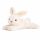 WeBloom plüss fekvő nyuszi - Fehér - 22cm