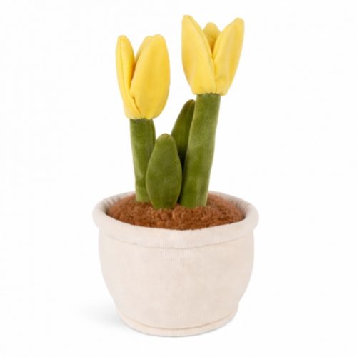 WeBloom plüss tulipán - Sárga - 27cm