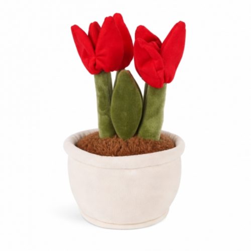 WeBloom plüss tulipán - Piros - 27cm