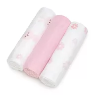 Soft mintás tetra pelenka válogatás 3 db-os - Szíves