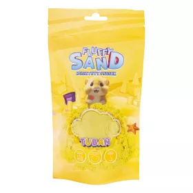 Tuban fluffy homok - Sárga 90g