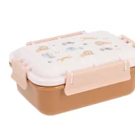 Tutete bento uzsonnás doboz szafari mintás fedéllel és zárófülekkel
