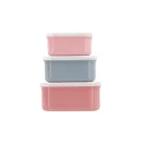 Tutete unikornisos snack box szett egymásra tornyozva oldalról