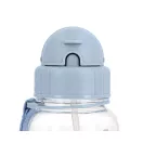 Tutete szívószálas 500 ml tritan kulacs repülős mintával és hordozópánttal