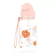 Tutete szívószálas tritan kulacs 500 ml egér tündérkék mintával és csuklópánttal