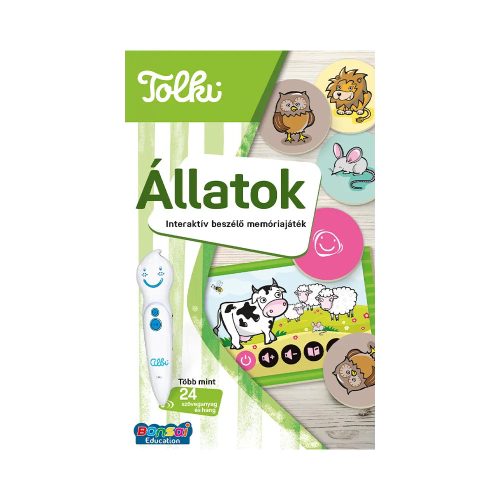 Tolki interaktív memóriajáték - Állatok