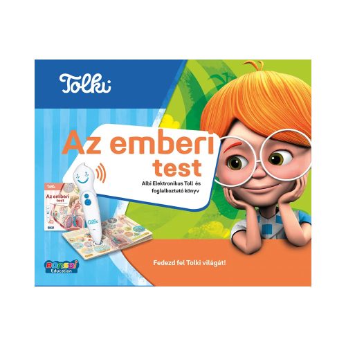 Tolki interaktív hangoskönyv készletben - Az emberi test