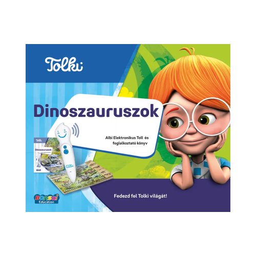 Tolki interaktív hangoskönyv készletben - Dinoszauruszok