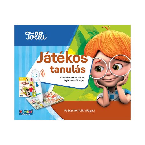 Tolki interaktív hangoskönyv készletben - Játékos tanulás