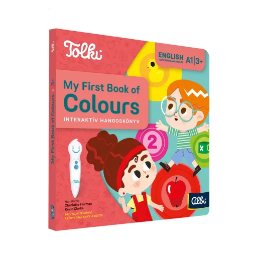 Tolki interaktív hangoskönyv - My First Book of Colours