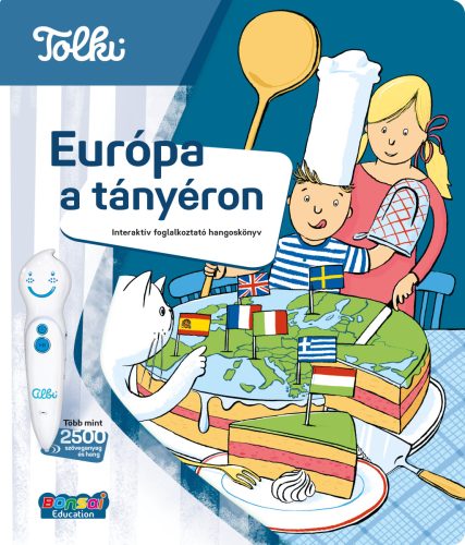 Tolki interaktív hangoskönyv - Európa a tányéron