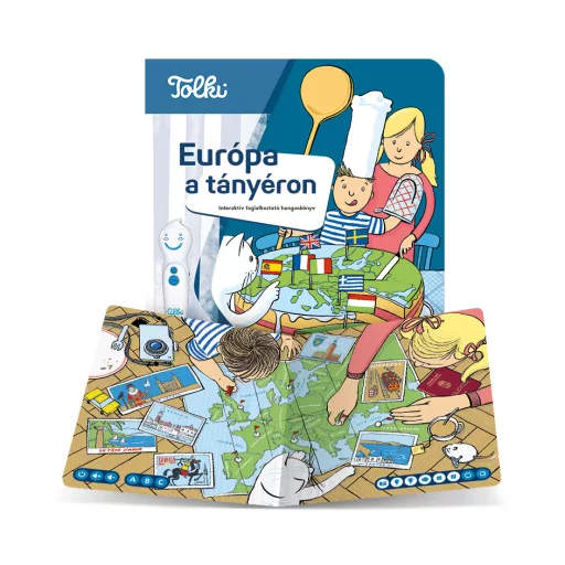 Tolki interaktív hangoskönyv - Európa a tányéron