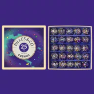 Billes & Co üveggolyó szett - small box - Cosmos