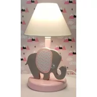 Elefánt pink éjjeli lámpa
