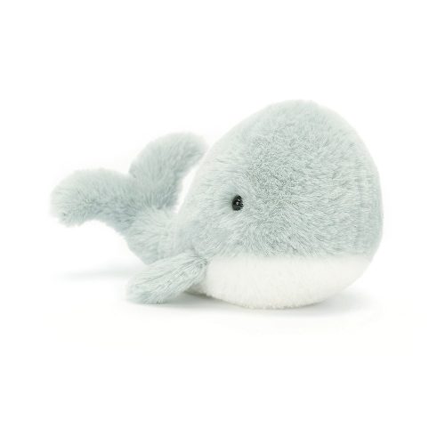 Jellycat plüss - Wavelly bálna szürke