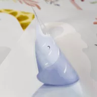 Little Dutch falmatrica szett Blooming Safari 3 ív elefánt zsiráf és flamingó mintával