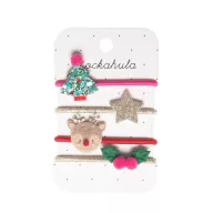 Rockahula Kids hajgumi szett - Festive Christmas Ponies