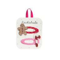 Rockahula Kids hajcsat csomag - Jolly Gingerbread Man
