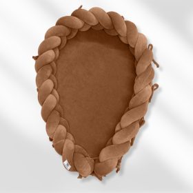 Elegance fonott babafészek - Rózsaszín