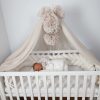Elegance fonott rácsvédő halszálka mintával - Bézs