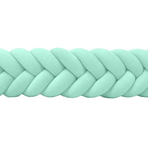 Elegance fonott rácsvédő halszálka mintával - Menta