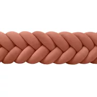   Elegance fonott rácsvédő halszálka mintával - Téglavörös