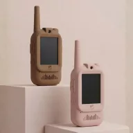KidLupe videós Walkie Talkie - Pink & Brown