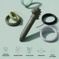 KidLupe KIDINEX KidPen dínó formájú 3D toll szett tartozékokkal és csomagolással