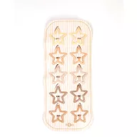 Mrs Ertha glitteres csillagos hajcsat csomag 10 db