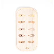 Mrs Ertha glitteres mini hajcsat csomag 10 db