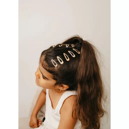 Mrs Ertha glitteres mini hajcsat csomag 10 db
