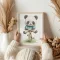 A4-es nyári poszter - Panda