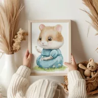 A4-es nyári poszter - Panda