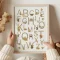 A4-es őszi poszter - Forest friends ABC