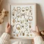 A4-es őszi poszter - Forest friends ABC