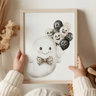 A4-es Halloweeni poszter 2025 - Szellem