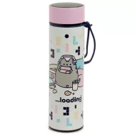 Thermo kulacs digitális hőmérővel - Gamer Pusheen macska