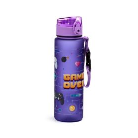 Ütésálló zárható kulacs 600 ml - Game over