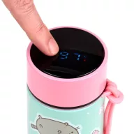   Thermo kulacs digitális hőmérővel - Ínyenc Pusheen macska