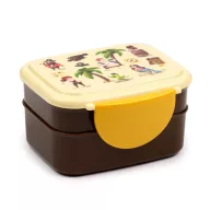   Bento uzsonnás doboz evőeszközökkel - Jolly Rogers kalózok kincse