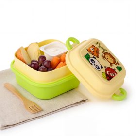 Bento uzsonnás doboz - Állatkás