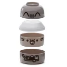 Kerek emeletes bento uzsonnás doboz - Pusheen Macska