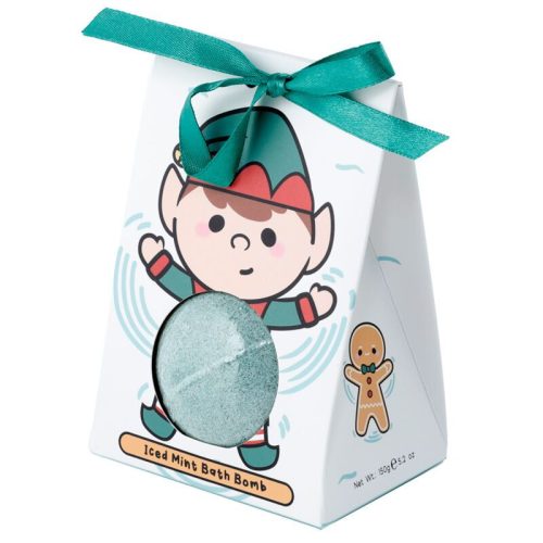 Karácsonyi fürdőbomba díszcsomagolásban - Elf (jégvarázs)